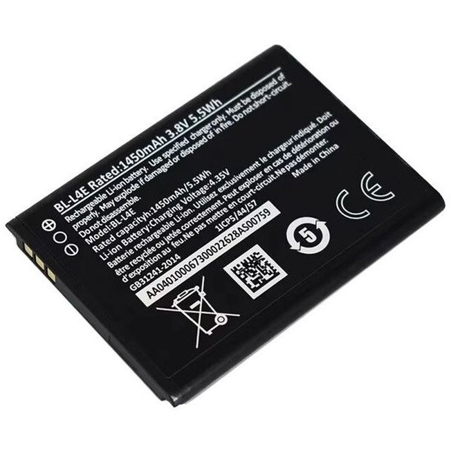 باتری گوشی نوکیا مدل BL-L4E ظرفیت 1450 میلی0آمپر